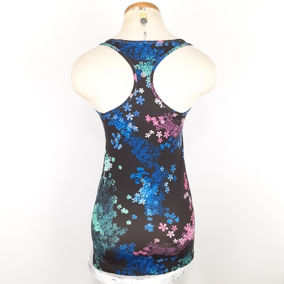 Lululemon Cool Racerback Tank In Floral Print Size 4 - Picture 5 of 8